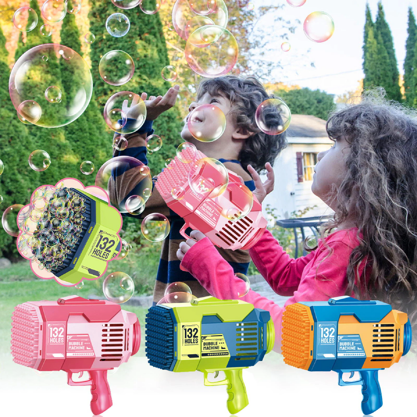 BAZOOKA DE BURBUJAS