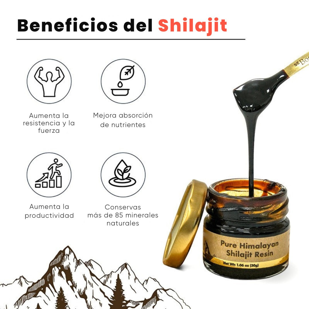 Brebaje del Himalaya Shilajit | La fuerza de la naturaleza que te ayuda en el rendimiento