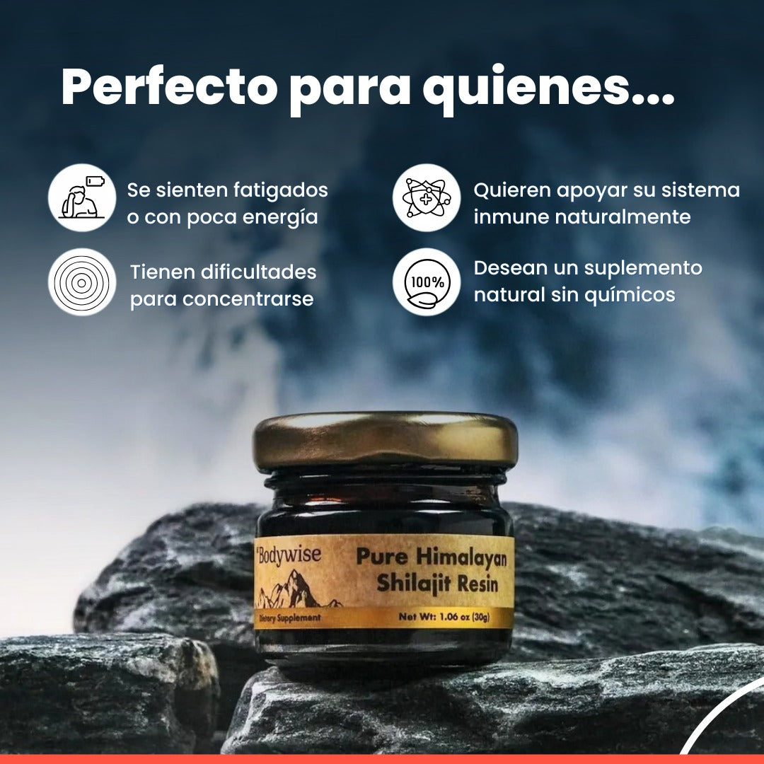 Brebaje del Himalaya Shilajit | La fuerza de la naturaleza que te ayuda en el rendimiento