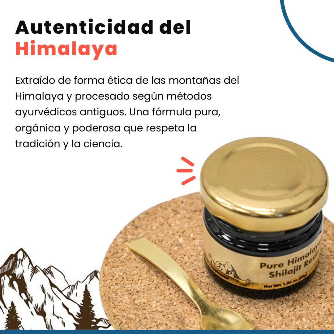 Brebaje del Himalaya Shilajit | La fuerza de la naturaleza que te ayuda en el rendimiento