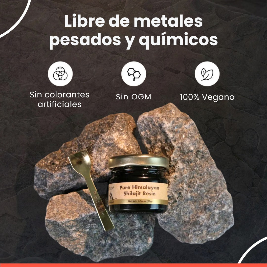 Brebaje del Himalaya Shilajit | La fuerza de la naturaleza que te ayuda en el rendimiento