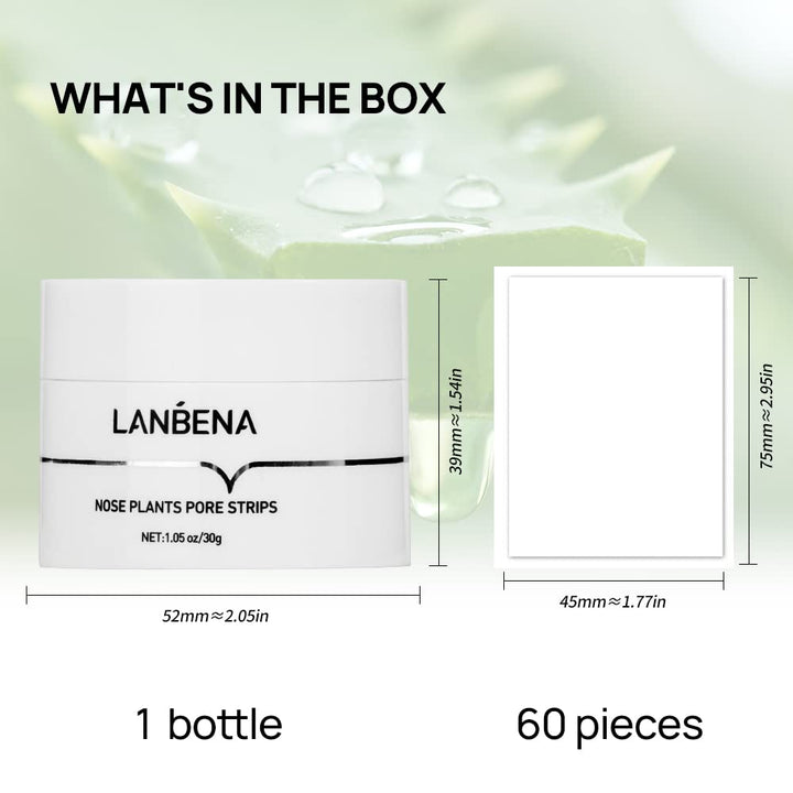 Mascarilla Facial Lanbena Control de Grasa y Eliminadora de Puntos Negros
