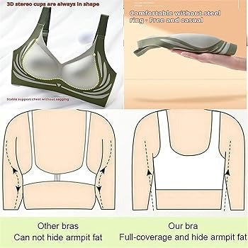 Brasier Invisible 🩱 SEAMLESS PUSH-UP 👚✨ (Reafirmante sin Varilla)