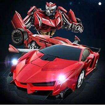 CARRO TRANSFORMER A CONTROL REMOTO