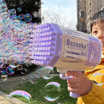 BAZOOKA DE BURBUJAS