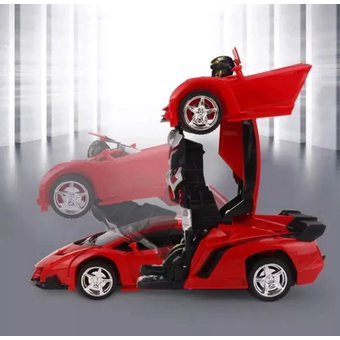 CARRO TRANSFORMER A CONTROL REMOTO