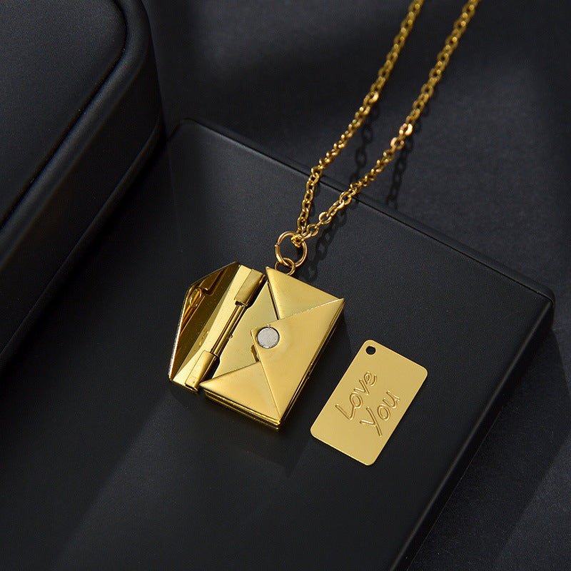 COLLAR CARTA DE AMOR🥰 - Te Amo