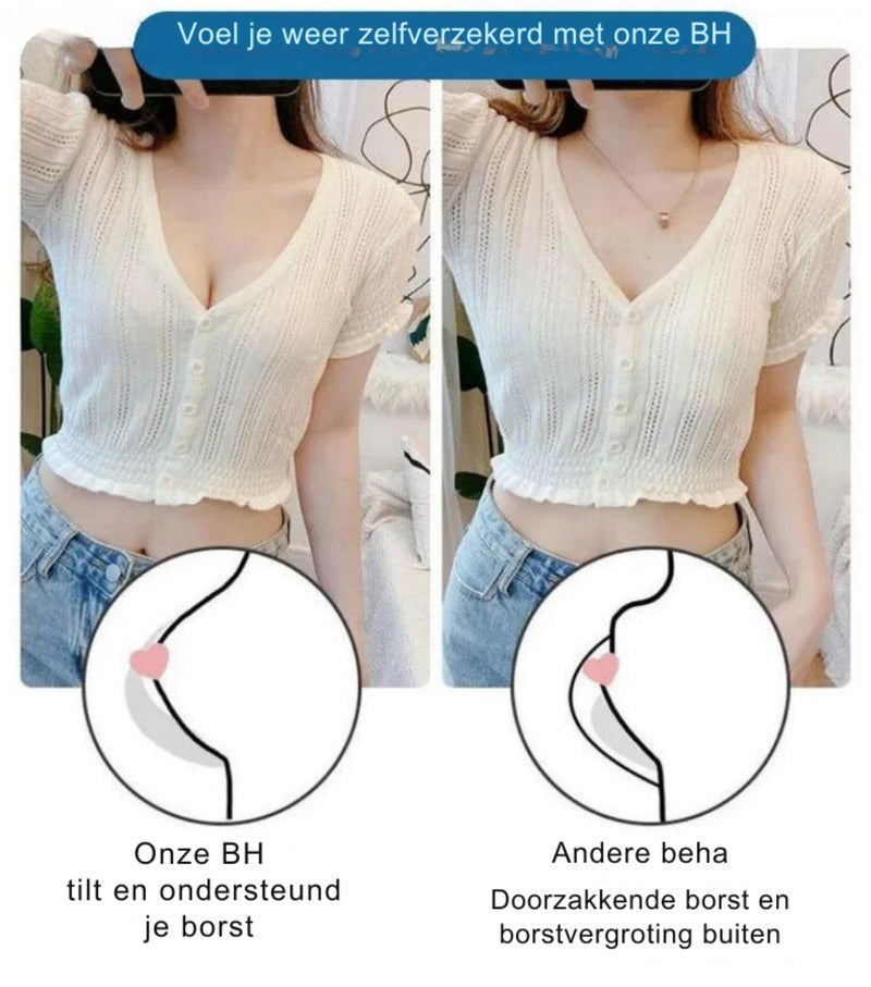 Brasier Invisible 🩱 SEAMLESS PUSH-UP 👚✨ (Reafirmante sin Varilla)