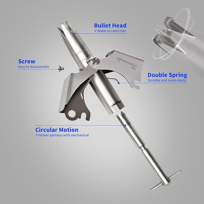 RECORTADOR DE VELLO NASAL