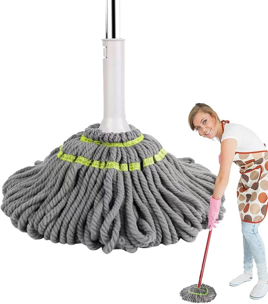 Trapero giratorio de microfibras auto exprimible