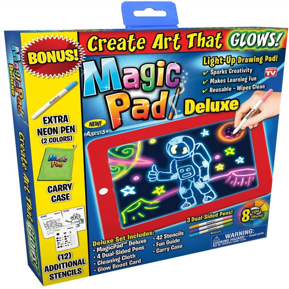 TABLETA DE DIBUJOS CON LUZ LED MAGIC