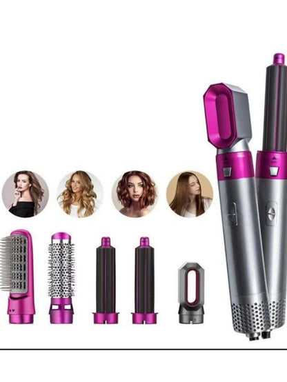 Transforma Tu Cabello con el Cepillo Secador 5 en 1! 💖✨