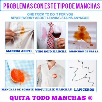 QUITA MANCHAS
