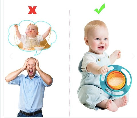 Plato Giratorio 360° Antiderrames👶🏻