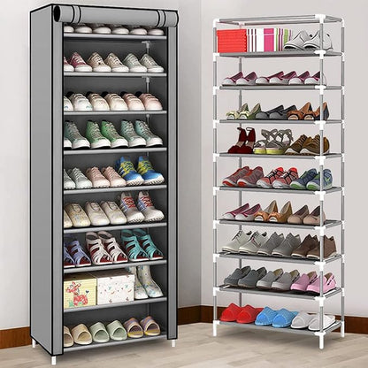 Zapatero Organizador Premium 9 Niveles | Hasta 27 Pares de Zapatos
