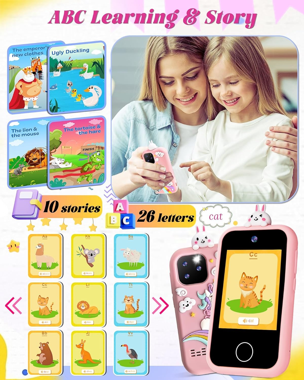 smartphone para niños camara doble