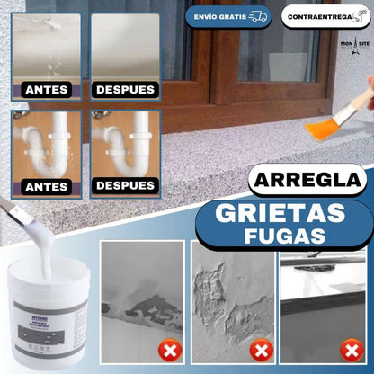 2X1 - Sellador Impermeabilizante Invisible - Tapa Goteras Fuga Techo