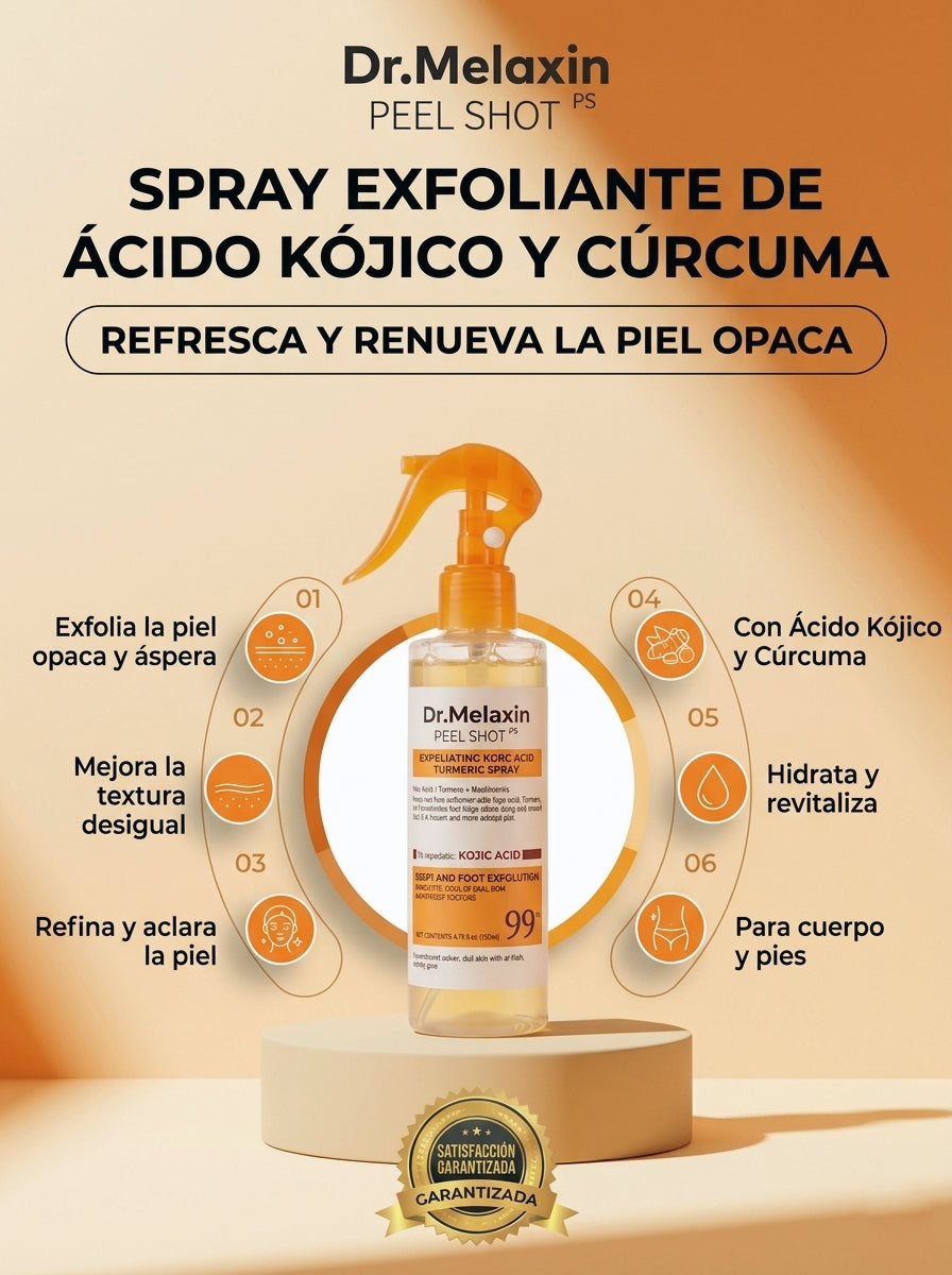 Dr. Melaxin™ – Exfoliante Coreano Anti-Manchas para una Piel Radiante y Uniforme