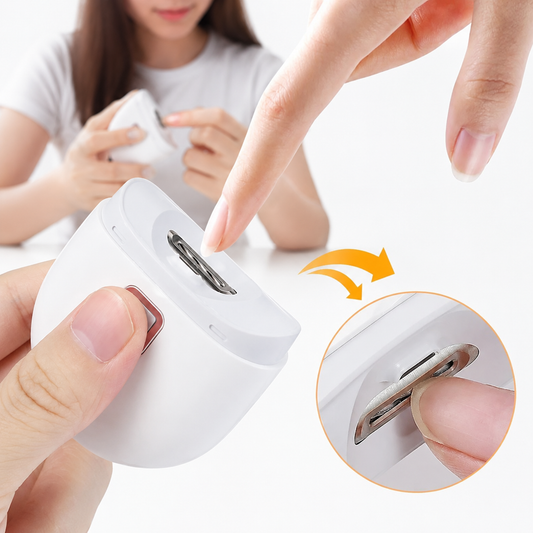 SmartClip Pro™ – Corta Uñas Eléctrico Inteligente