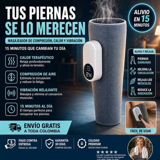 Masajeador De Pantorrilla Eléctrico