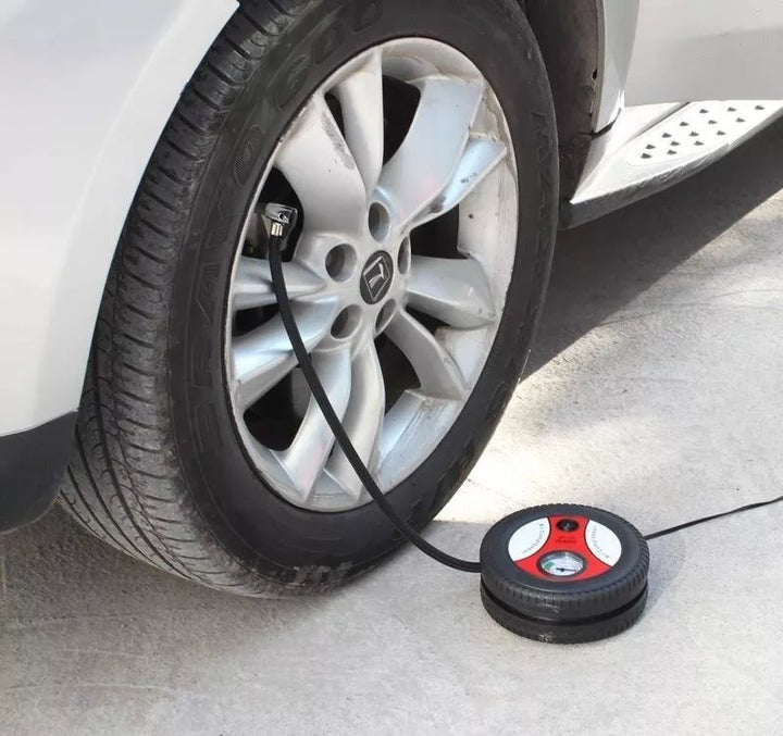 Mini Compresor De Aire TURBOMax ®⚡️ (Infla llantas en segundos)
