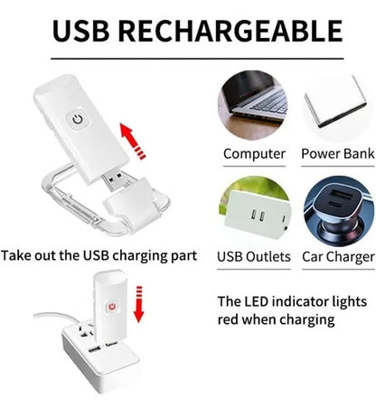 LAMPARA DE LECTURA PARA LIBROS 🌙📖