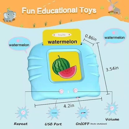 Juego Lector Tarjetas Didactico Interactivo Bilingüe