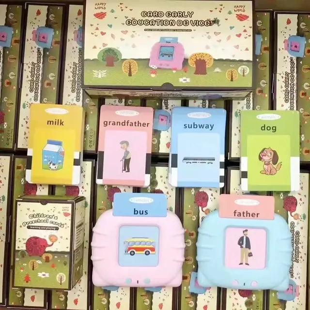 Juego Lector Tarjetas Didactico Interactivo Bilingüe