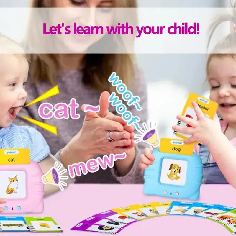 Juego Lector Tarjetas Didactico Interactivo Bilingüe