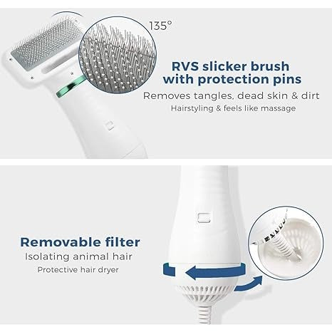 CEPILLO SECADOR PARA MASCOTAS