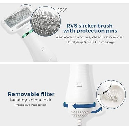 CEPILLO SECADOR PARA MASCOTAS