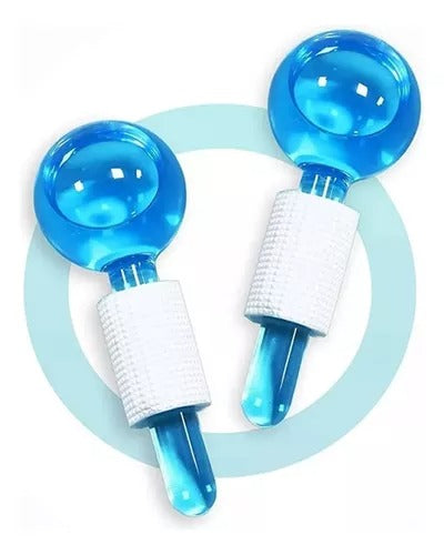 MASAJEADOR FASCIAL GLOBO DE HIELO X2