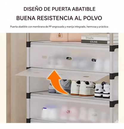 Zapatero Premium 6 Niveles | Organiza hasta 20 Pares y Ahorra Espacio