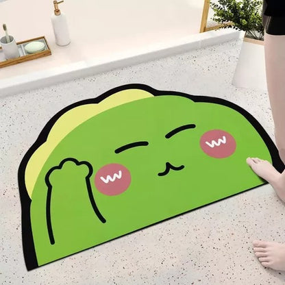Tapete Absorbente Animado Para  Baño