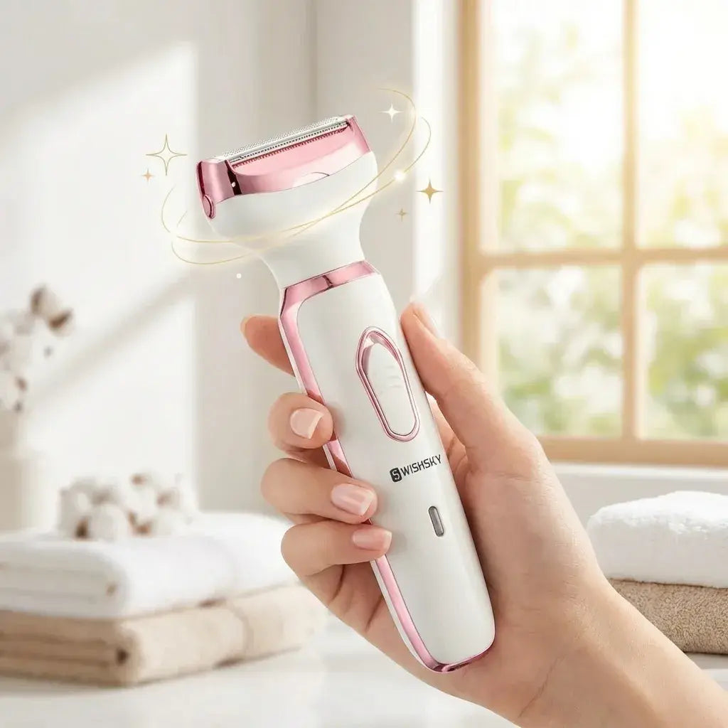 DEPILADORA RECARGABLE GEEMY 4 EN 1 PARA TODO EL CUERPO