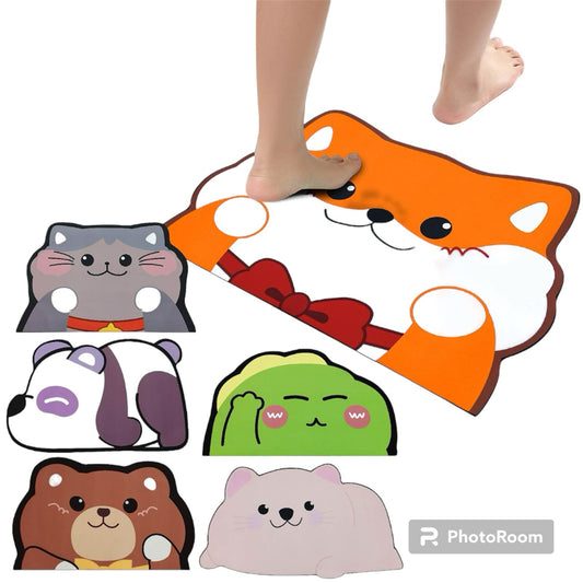 Tapete Absorbente Animado Para  Baño